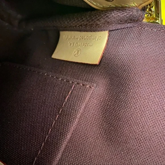 AUTHENTIC LOUIS VUITTON FAVOURITE BAG CLUTCH WRISTLET - Picture 4 of 10